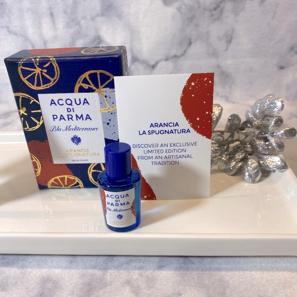 Acqua di Parma Blue Mediterranean Arancia La Spugnature-Mini5ml,0.16oz-BOXED-NEW - Picture 2 of 8